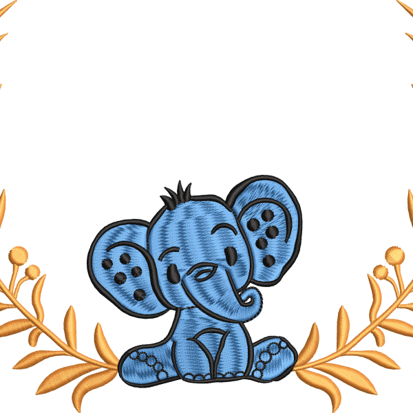 Wreath 157f elephant